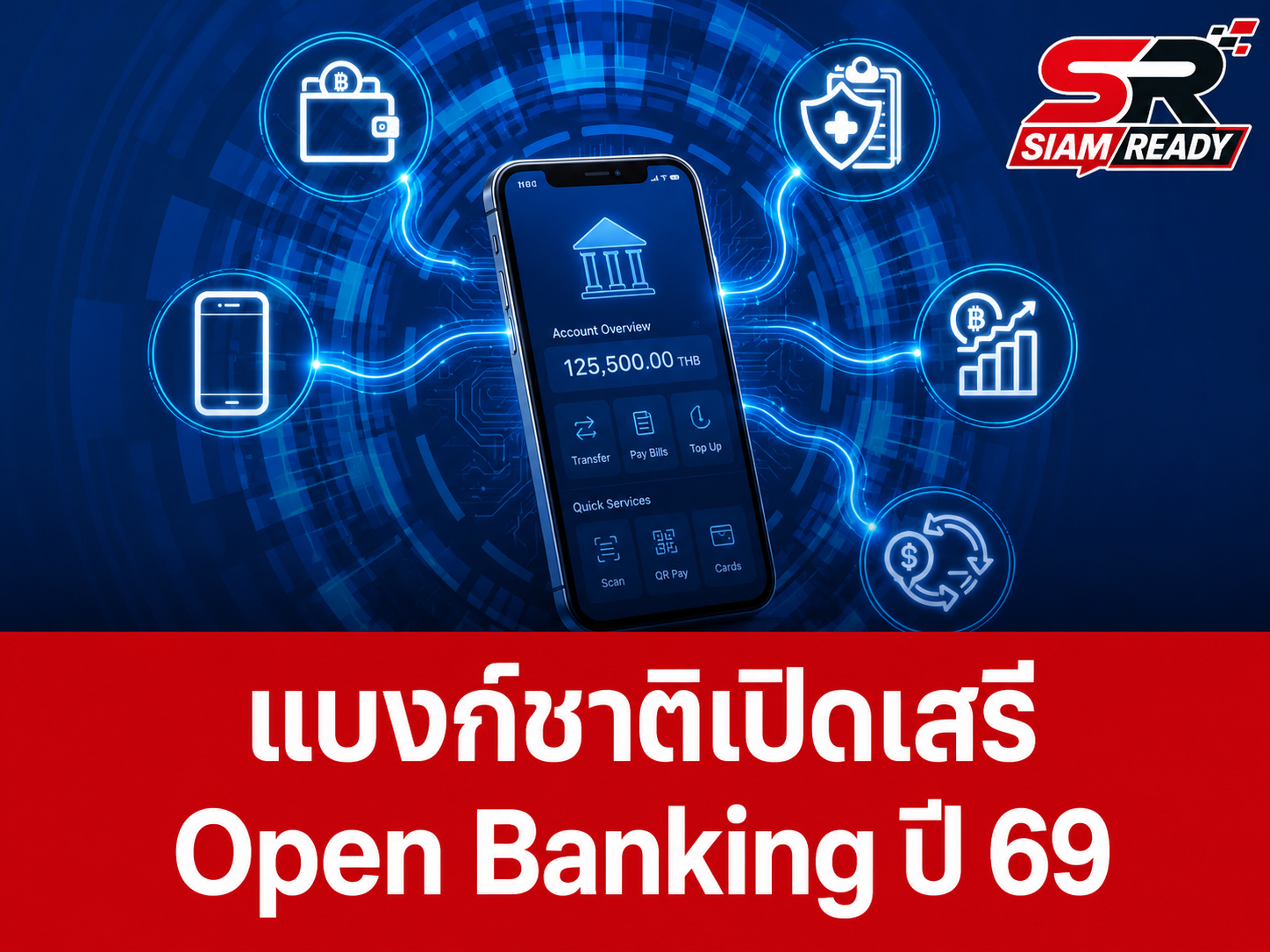 ธปท. เตรียมเปิดเสรีข้อมูลการเงิน 'Open Banking' เต็มรูปแบบปี 69 ดันสตาร์ทอัพแข่งแบงก์