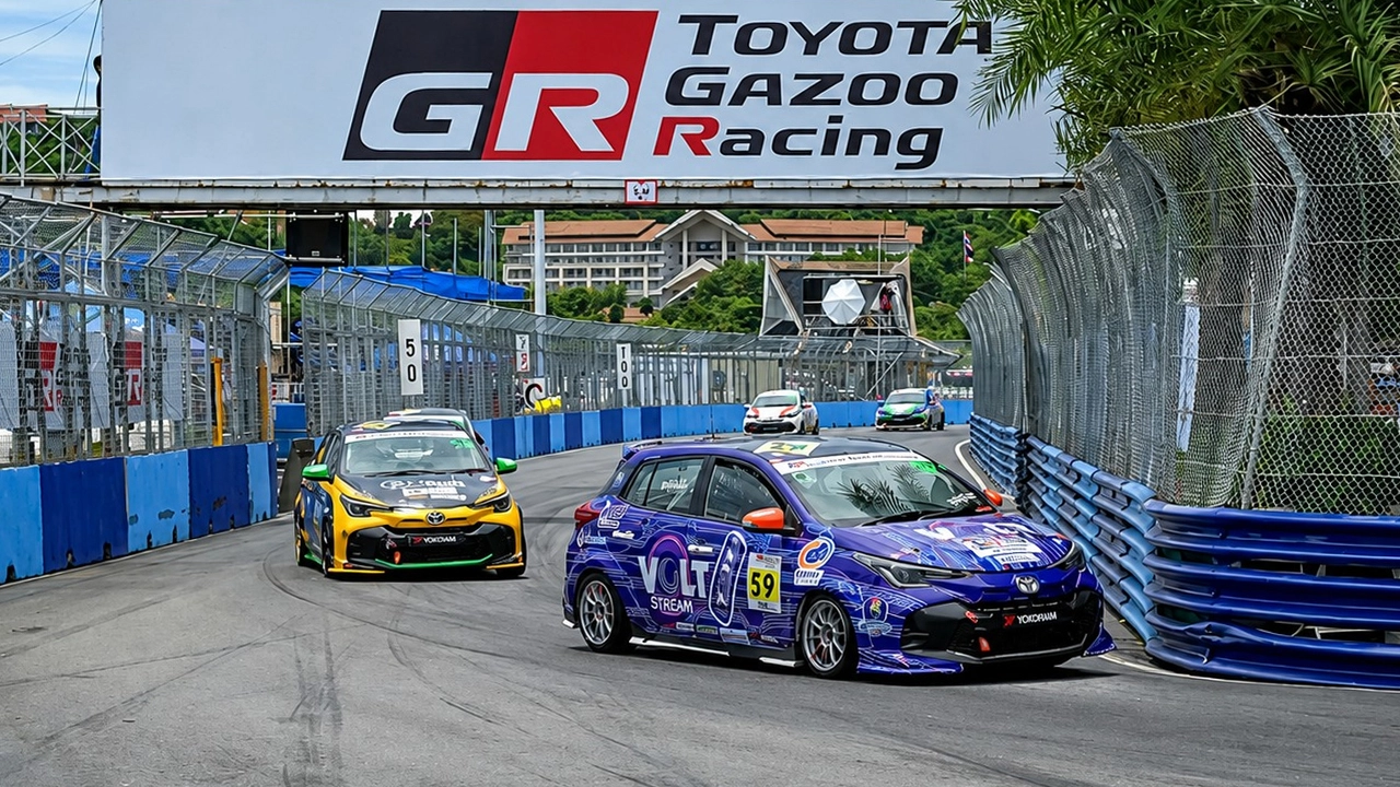 Toyota Gazoo Racing Thailand 2026 เปิดฉากสนามแรกที่บางแสน สตรีท เซอร์กิต 1-5 ก.ค. นี้