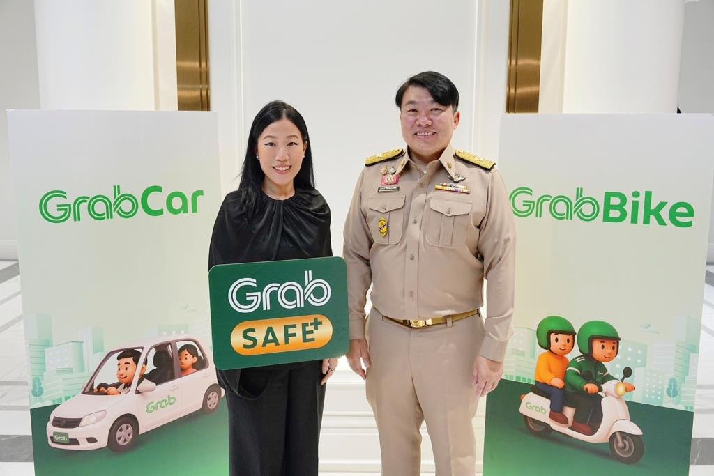 Grab ยกระดับความปลอดภัยครั้งใหญ่ เปิดตัวโครงการ 'S.A.F.E.+' เสริมเกราะป้องกันผู้โดยสารและคนขับ
