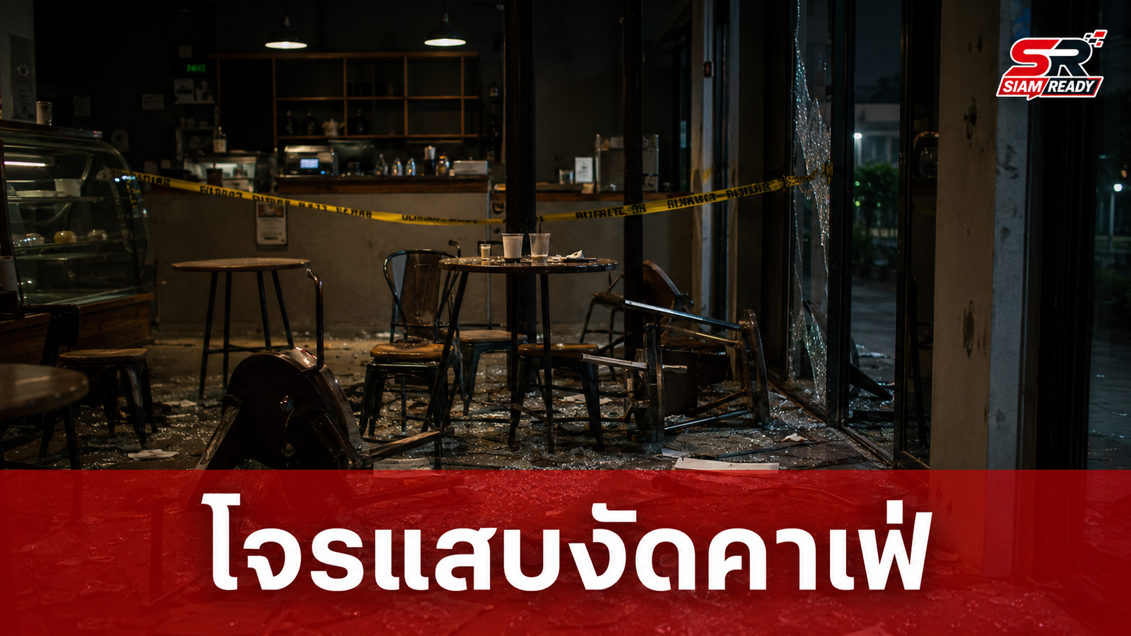 รวบโจรแสบงัดคาเฟ่-ร้านอาหาร กวาดทรัพย์สินเกลี้ยง อ้างเสพยาจนขาดสติ