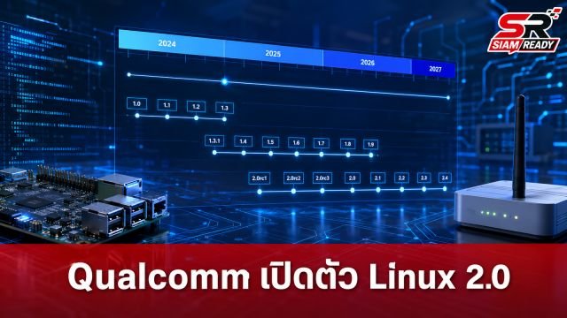 Qualcomm ยกระดับซอฟต์แวร์ IoT เปิดตัว Qualcomm Linux 2.0 ปรับโฉมสู่การพัฒนาแบบเปิด
