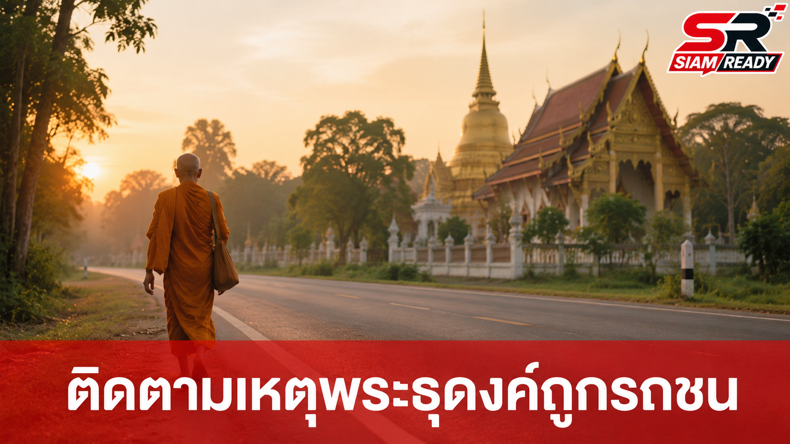 ประธาน กมธ.การศาสนาฯ สั่งเกาะติดเหตุพระธุดงค์ถูกรถชนที่มุกดาหาร ส่งรองประธานฯ รุดเยี่ยมอาการ