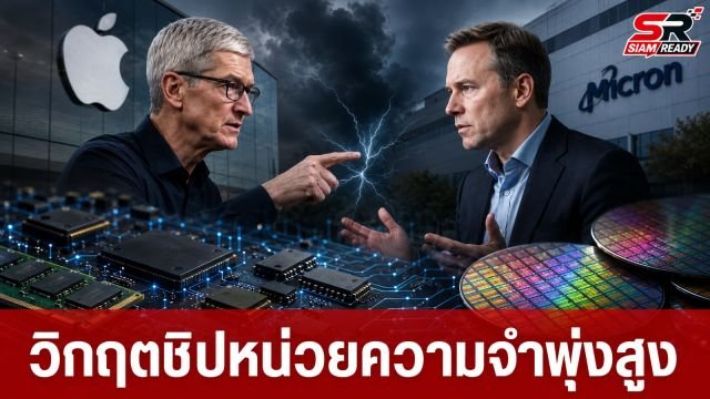 วิกฤตชิปหน่วยความจำพุ่งสูง! คาดราคา PC-สมาร์ตโฟนขยับขึ้นต่อเนื่องปี 2026
