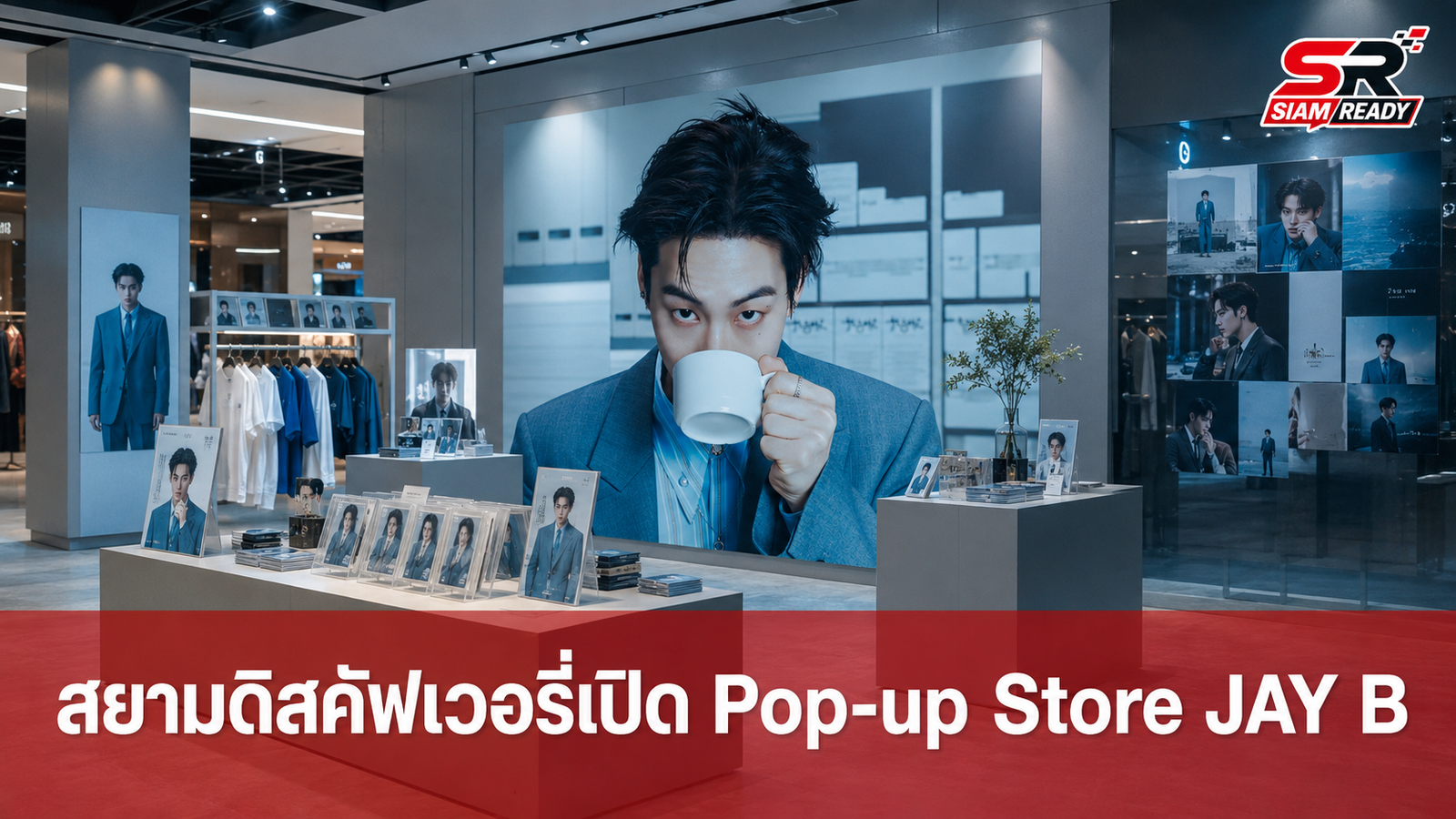 สยามดิสคัฟเวอรี่ จับมือ JAY B เปิดตัว Pop-up Store สุดเอ็กซ์คลูซีฟฉลองมินิอัลบั้มใหม่